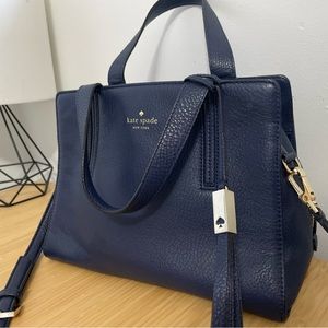 Kate Spade Leather Satchel Bag/Shoulder Bag/Purse